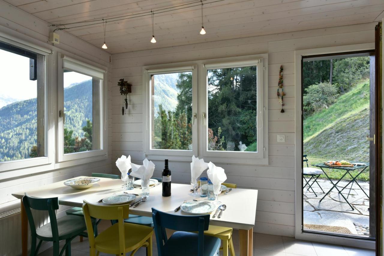 Chalet Mousseron Villa Grimentz Exterior foto