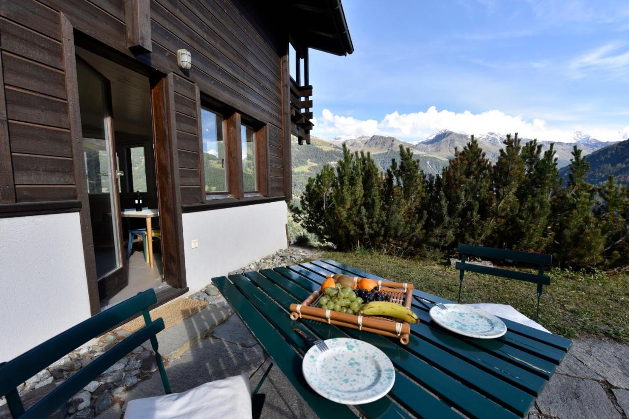 Chalet Mousseron Villa Grimentz Exterior foto