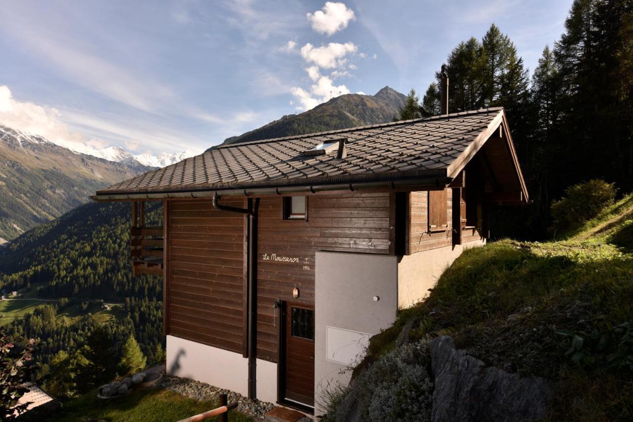 Chalet Mousseron Villa Grimentz Exterior foto