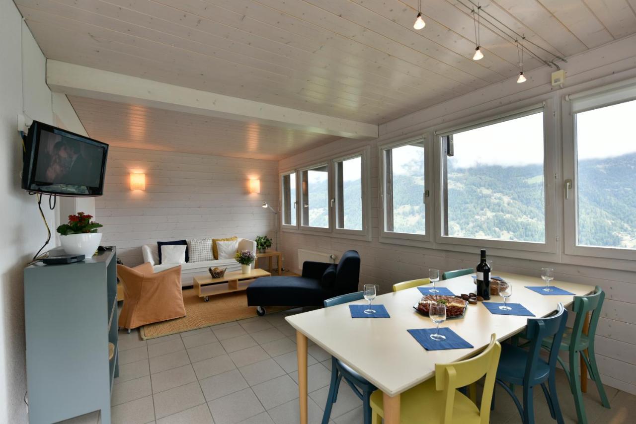 Chalet Mousseron Villa Grimentz Exterior foto